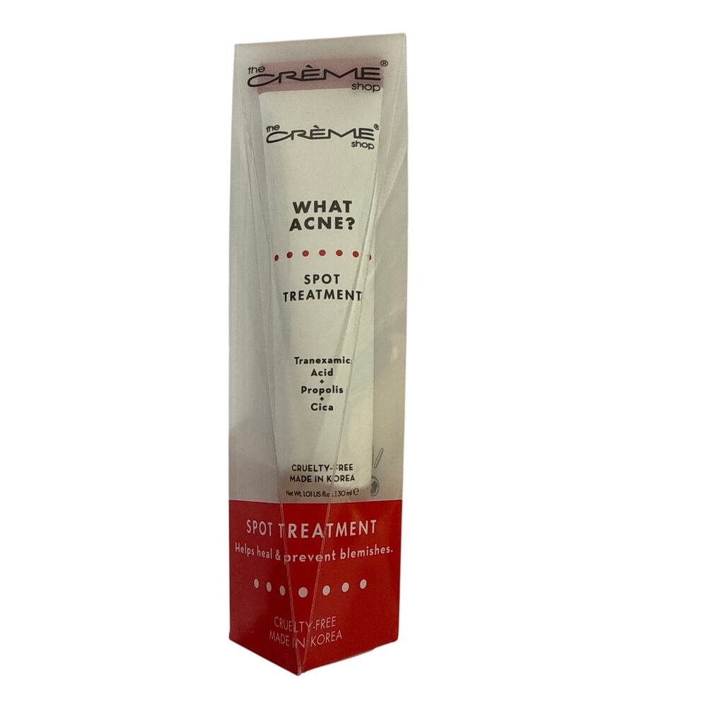 The Creme Shop What Acne? Spot Treatment 1.01 oz / 30 ml K Beauty NEW